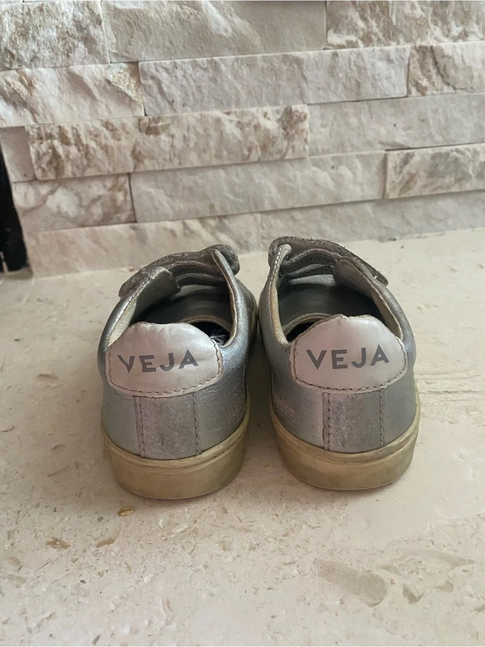 Veja Kids Silver Esplar Sneakers
